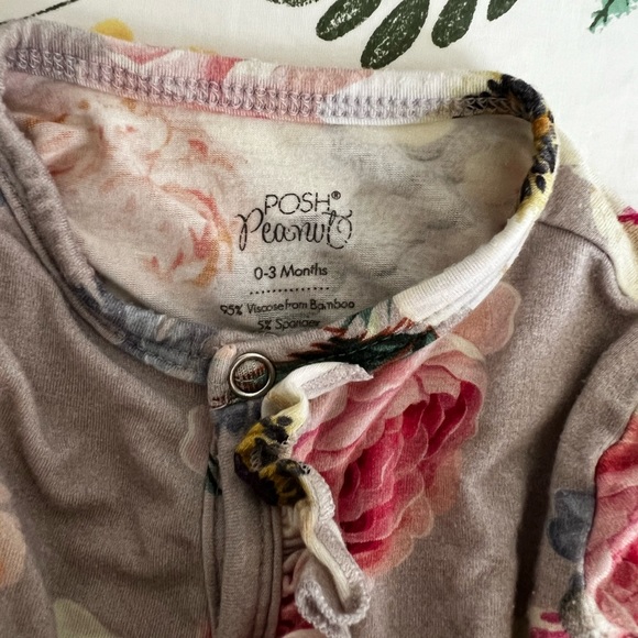 Posh Peanut Ruffle Button One Piece - Picture 2 of 2